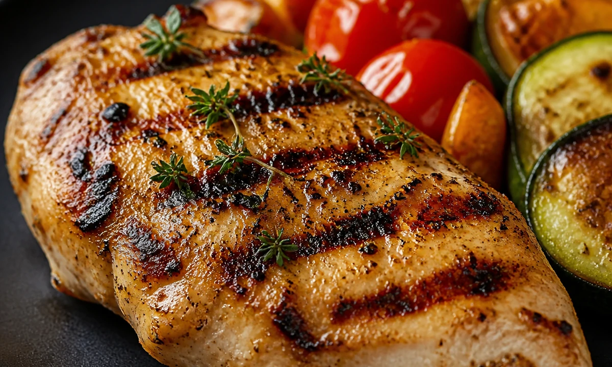 Grillattu broileriannos